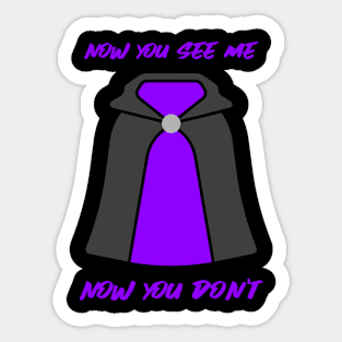 Now You See Me Sticker